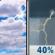 Wednesday: Mostly Cloudy then Chance Showers And Thunderstorms