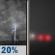 Monday Night: Slight Chance Showers And Thunderstorms then Patchy Fog