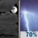 Sunday Night: Mostly Cloudy then Showers And Thunderstorms Likely