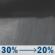 Thursday Night: A chance of rain showers before 2am. Mostly cloudy, with a low around 65. Northwest wind around 9 mph. Chance of precipitation is 30%. Thursday Night: Chance Rain Showers