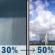 Thursday: A chance of rain showers before 2pm, then a chance of showers and thunderstorms. Partly sunny, with a high near 81. South wind 6 to 17 mph, with gusts as high as 30 mph. Chance of precipitation is 50%. Thursday: Chance Rain Showers